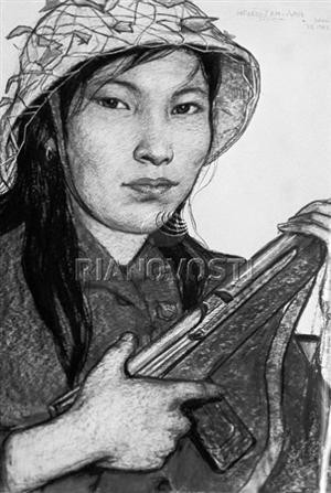 Những bức vẽ về chiến tranh Việt Nam của một họa sĩ nhân dân Liên Xô - ảnh 2